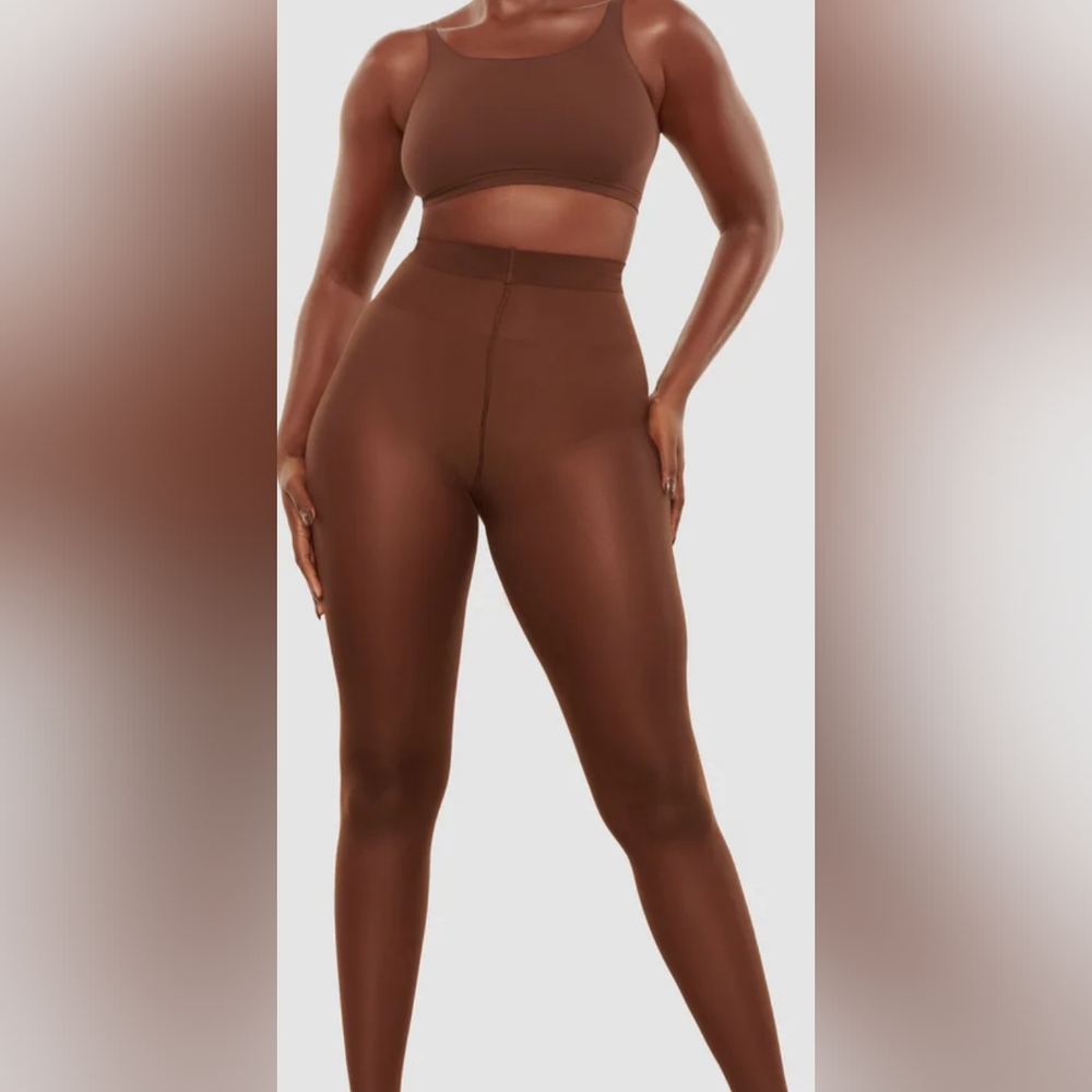 SKIMS nude support tights color cocoa